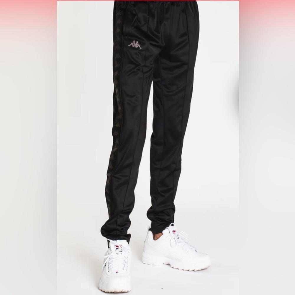 KAPPA BANDA ASTORIA SLIM PANT Black Size Small.